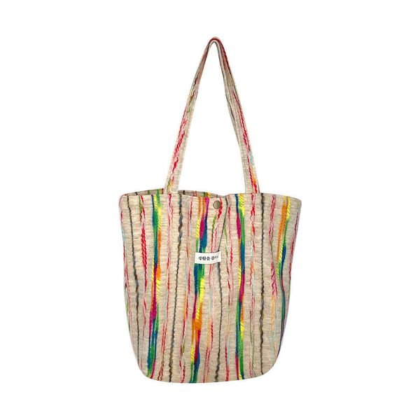 lgbt shopping bags pride korean version rainbow bag striped shoulder large capacity casual tote college student class commuting 230522
lgbt shopping bags pride korean version rainbow bag striped shoulder large capacity casual tote college student class commuting 230522