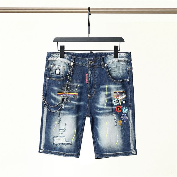 men's stretch short designer jeans fashion pants casual slim fit elastic denim brand clothes shorts male jeans for men mens baggy -3xl, Blue
men's stretch short designer jeans fashion pants casual slim fit elastic denim brand clothes shorts male jeans for men mens baggy -3xl, Blue