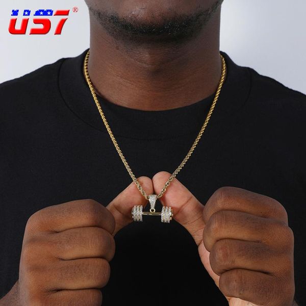 necklaces us7 new in male necklace collar gym fitnes barbell pendant brass iced out cubic zirconia rapper charm hip hop jewelry, Silver
necklaces us7 new in male necklace collar gym fitnes barbell pendant brass iced out cubic zirconia rapper charm hip hop jewelry, Silver