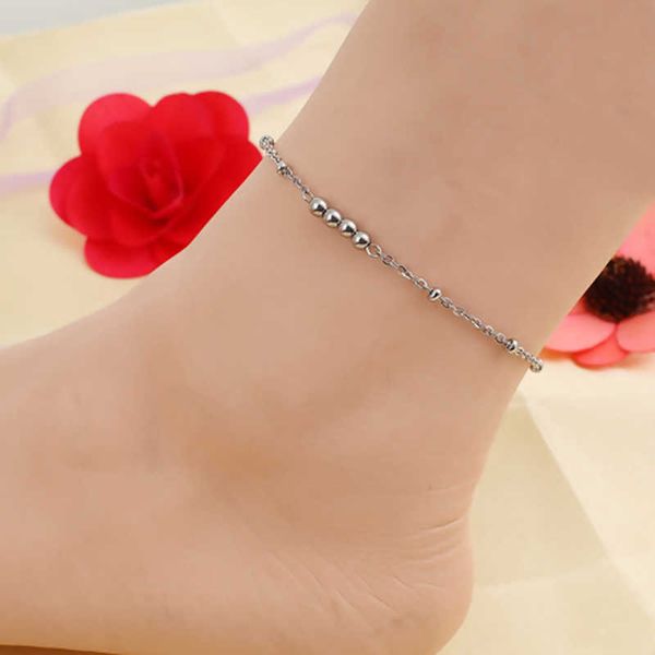anklets 304 stainless steel anklet silver color round 24cm(9 4/8") long small chain anklets for women fashion barefoot jewelry 1 piece, Red;blue
anklets 304 stainless steel anklet silver color round 24cm(9 4/8") long small chain anklets for women fashion barefoot jewelry 1 piece, Red;blue