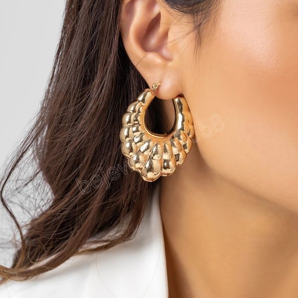vintage round hoop earrings for women wed bridal punk geometric circle piercing modern earring 2023 trending jewelry accessories, Golden;silver
vintage round hoop earrings for women wed bridal punk geometric circle piercing modern earring 2023 trending jewelry accessories, Golden;silver