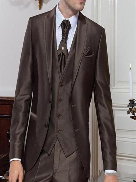 popular chocolate groom tuxedos peak lapel groomsmen mens wedding dress excellent man jacket blazer 3 piece suitjacketpantsvest4654991, Black;gray
popular chocolate groom tuxedos peak lapel groomsmen mens wedding dress excellent man jacket blazer 3 piece suitjacketpantsvest4654991, Black;gray