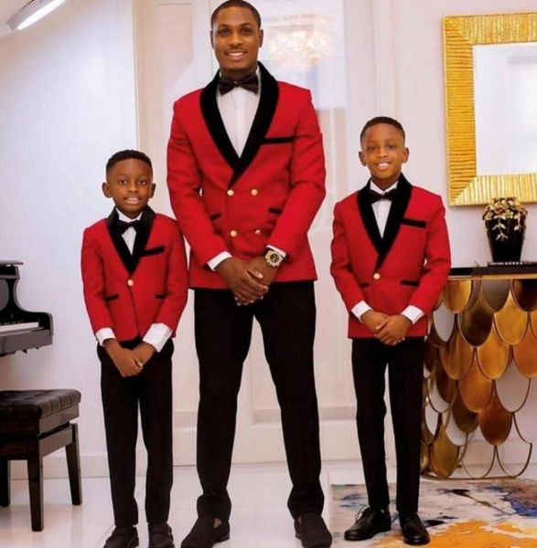 notched lapel ring bearer boy039s formal wear tuxedos one button children clothing for wedding party red jacket black pantsb2785920
notched lapel ring bearer boy039s formal wear tuxedos one button children clothing for wedding party red jacket black pantsb2785920