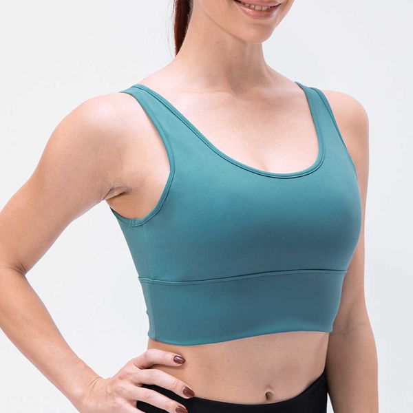 lu-721 women's yoga sports bra shockproof running vest high elastic tight training fitness tank underwear, White;red
lu-721 women's yoga sports bra shockproof running vest high elastic tight training fitness tank underwear, White;red