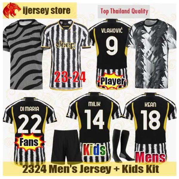 23 24 soccer jerseys vlahovic 2023 2024 fans player version milik di maria rabiot juve chiesa pogba football shirt kean kostic mens jersey k, Black;yellow
23 24 soccer jerseys vlahovic 2023 2024 fans player version milik di maria rabiot juve chiesa pogba football shirt kean kostic mens jersey k, Black;yellow