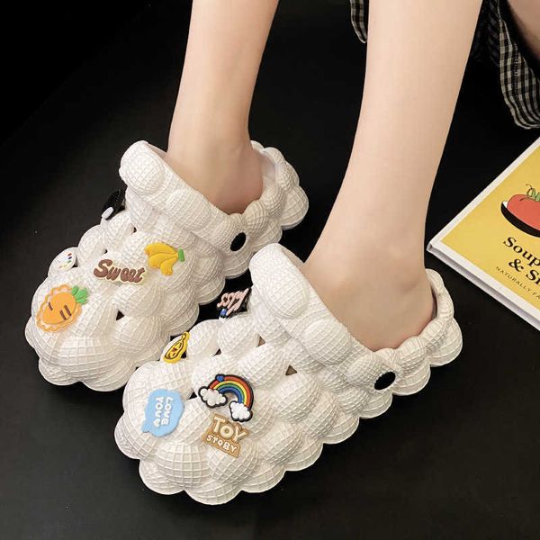 sandals summer selling bubble shoes casual women toe covered thick soled sandals wear non slip flat slippers beach 230417, Black
sandals summer selling bubble shoes casual women toe covered thick soled sandals wear non slip flat slippers beach 230417, Black