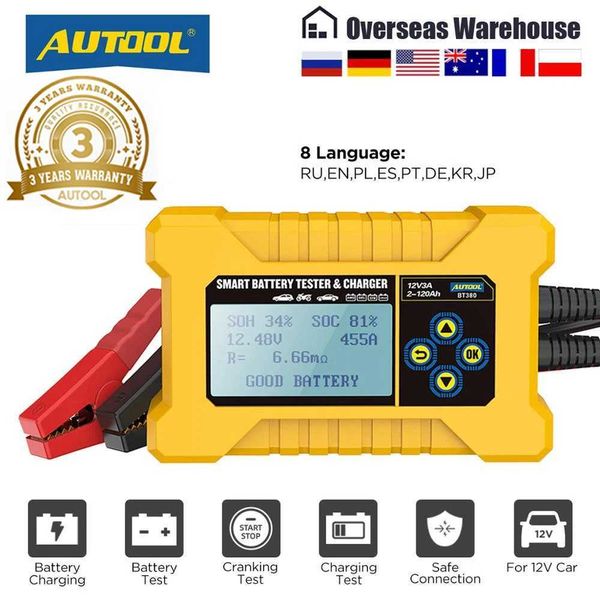 automotive repair kits autool bt380 12v car battery tester pulse repair 3a battery charger power bank wet dry agm gel lead acid repair tool
automotive repair kits autool bt380 12v car battery tester pulse repair 3a battery charger power bank wet dry agm gel lead acid repair tool