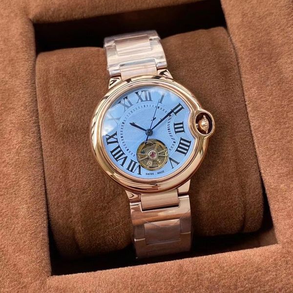 high-quality elegant women's fashion blue balloon automatic mechanical watch sapphire roman high-quality steel strap 36mm, Slivery;golden
high-quality elegant women's fashion blue balloon automatic mechanical watch sapphire roman high-quality steel strap 36mm, Slivery;golden