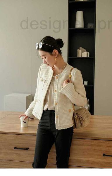 women's jackets designer new brand jacket fashion high-end metal buckle tweed coat overcoat leisure spring coats cardigan women down ch, Black;brown
women's jackets designer new brand jacket fashion high-end metal buckle tweed coat overcoat leisure spring coats cardigan women down ch, Black;brown