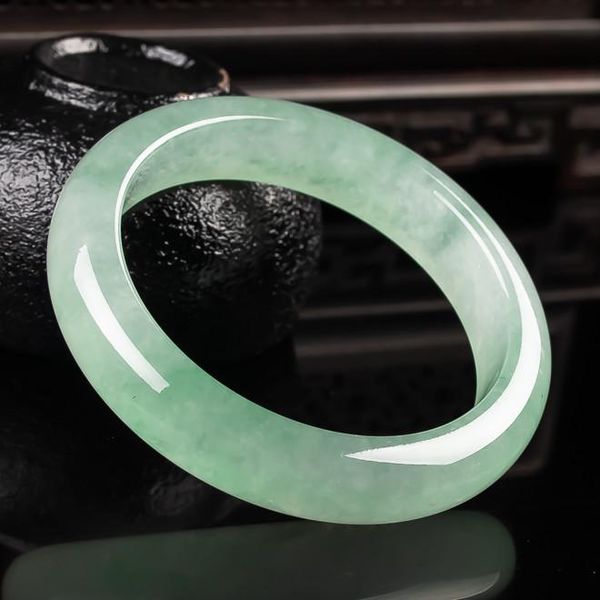 bangle women's light green jade bracelet fashion accessories jadeite natural charm jewelry women men for hand carved round bangle, Black
bangle women's light green jade bracelet fashion accessories jadeite natural charm jewelry women men for hand carved round bangle, Black