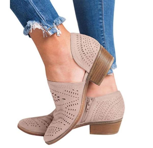 boots 2021 fashion women spring summer block low heel ladies booties pu leather hollow out ankle platform shoes5906510, Black
boots 2021 fashion women spring summer block low heel ladies booties pu leather hollow out ankle platform shoes5906510, Black