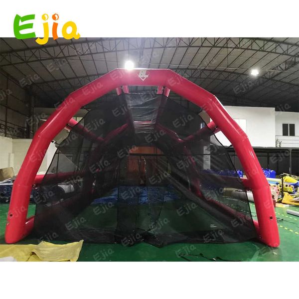 Image of Durable PVC Baseball Tent Inflatable Sport Games Adults Baseball Field Giant Inflatable Batting Cage For Rental
