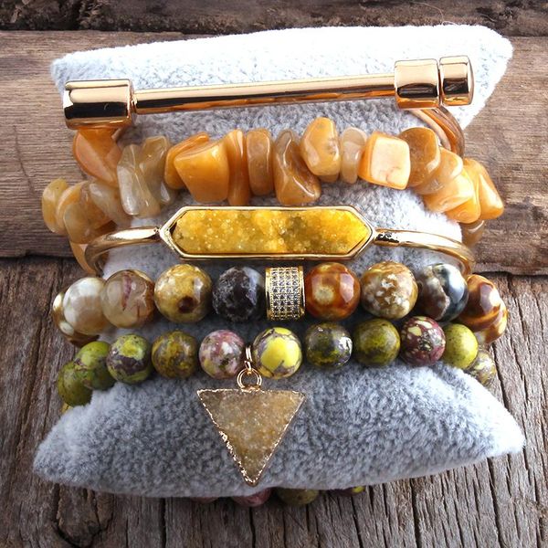 bangle md fashion boho jewelry natural stone druzy bangle 5pc bracelets sets for women bohemian jewelryes gift dropship, Black
bangle md fashion boho jewelry natural stone druzy bangle 5pc bracelets sets for women bohemian jewelryes gift dropship, Black