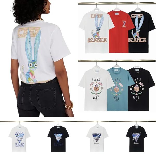summer women men designer t-shirts white t shirt summer clothes casual fashion loose letter short casablancas apparel t-shir
summer women men designer t-shirts white t shirt summer clothes casual fashion loose letter short casablancas apparel t-shir