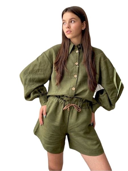 women's two piece pants bornladies summer cotton linen vacation outfits woman casual lapel shirt 2 pieces set high wasit shorts loose g, White
women's two piece pants bornladies summer cotton linen vacation outfits woman casual lapel shirt 2 pieces set high wasit shorts loose g, White