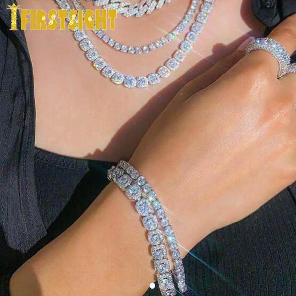 bangle iced out bling 5a cubic zirconia cz square charm bracelet 8mm silver color tennis chain bangle hip hop fashion men women jewelry, Black
bangle iced out bling 5a cubic zirconia cz square charm bracelet 8mm silver color tennis chain bangle hip hop fashion men women jewelry, Black