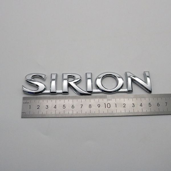 sirion emblem car sticker rear trunk abs plastic chrome silver logo badge decal nameplate for daihatsu
sirion emblem car sticker rear trunk abs plastic chrome silver logo badge decal nameplate for daihatsu