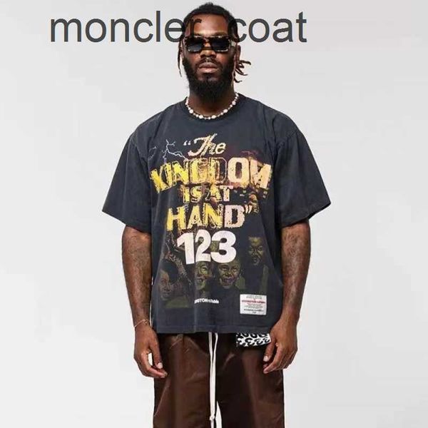 men's hoodies sweatshirts 23ss level version washed vintage print rrr123 t shirt men women eu size 100% cotton rrr123 tees fashion summ, Black 
men's hoodies sweatshirts 23ss level version washed vintage print rrr123 t shirt men women eu size 100% cotton rrr123 tees fashion summ, Black