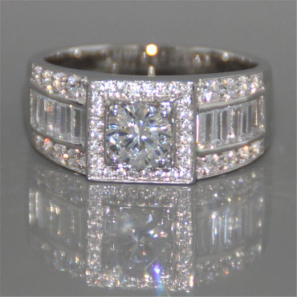 2022 solitaire male 6mm diamond ring 100% real 925 sterling silver jewelry engagement wedding band rings for men party bijou, Slivery;golden
2022 solitaire male 6mm diamond ring 100% real 925 sterling silver jewelry engagement wedding band rings for men party bijou, Slivery;golden