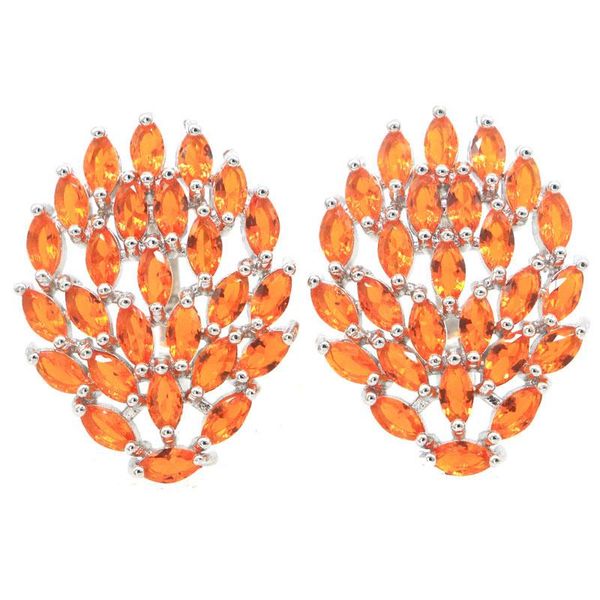 knot 27x20mm gorgeous pink kunzite orange spessartine garnet jewelry for woman's silver earrings
knot 27x20mm gorgeous pink kunzite orange spessartine garnet jewelry for woman's silver earrings