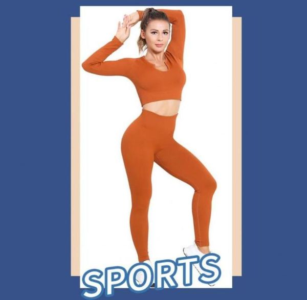 running sets two piece set women sportswear workout clothes for sport suits fitness long sleeve seamless yoga chandals mujer8562101, Black;blue
running sets two piece set women sportswear workout clothes for sport suits fitness long sleeve seamless yoga chandals mujer8562101, Black;blue