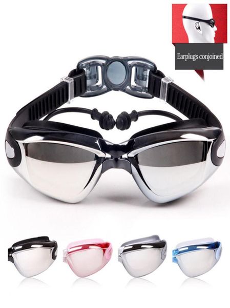 goggles professional myopia onepiece earbuds frame plating swimming glasses antifog swimsuit men diving accessories8198060
goggles professional myopia onepiece earbuds frame plating swimming glasses antifog swimsuit men diving accessories8198060