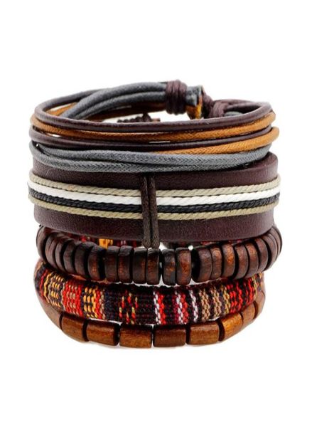 male female fashion wooden beads wax cord leather braided bracelets 5pcsset psl129 punk style multielement hip hop rock jewe5652929, Golden;silver
male female fashion wooden beads wax cord leather braided bracelets 5pcsset psl129 punk style multielement hip hop rock jewe5652929, Golden;silver