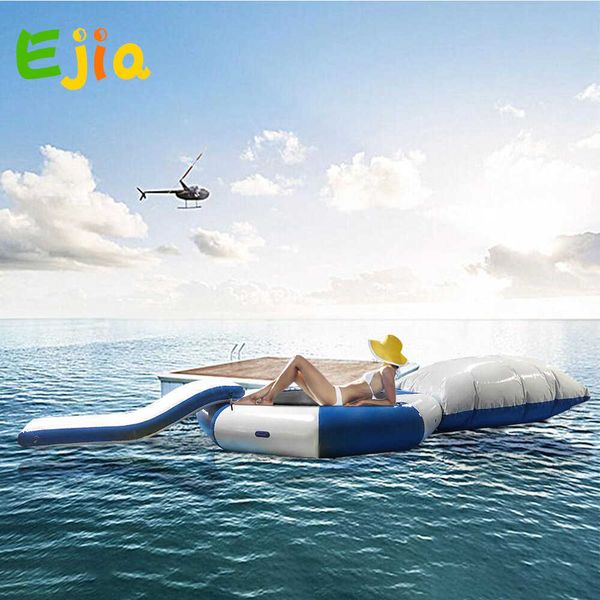 commercial outdoor inflatable floating jumping bed water trampoline with island slide jump bag for kids water game fun
commercial outdoor inflatable floating jumping bed water trampoline with island slide jump bag for kids water game fun