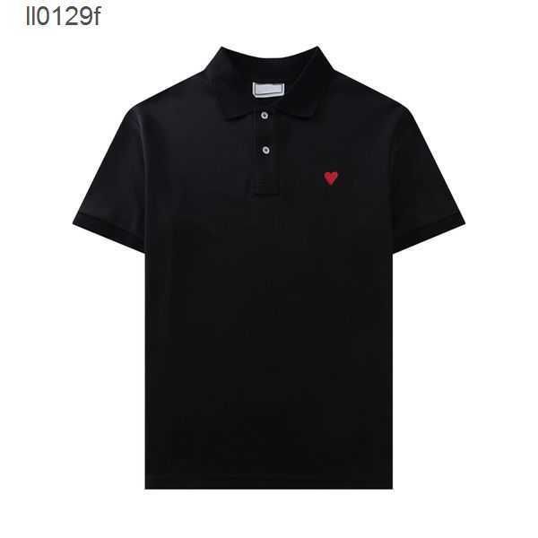 golf polos for men boss polo 2023 summer new reverse neck short sleeve classic love embroidery letter a peach heart pure cotton couple shirt, White;black
golf polos for men boss polo 2023 summer new reverse neck short sleeve classic love embroidery letter a peach heart pure cotton couple shirt, White;black