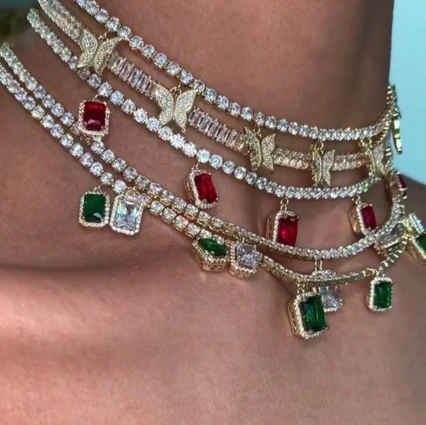 necklaces iced out bling hip hop women jewelry heart arrow cz tennis chain with cz butterfly charm 32+10cm choker necklaces, Silver
necklaces iced out bling hip hop women jewelry heart arrow cz tennis chain with cz butterfly charm 32+10cm choker necklaces, Silver