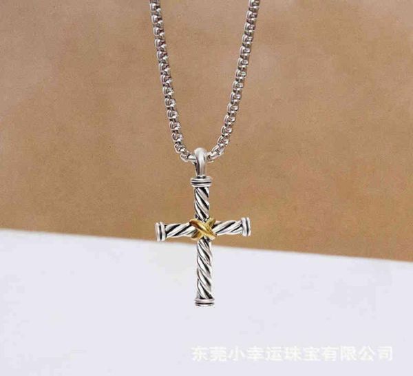 necklace dy cross men women luxury designer x thread pendant fashion line retro wear necklaces birthday gift5025294, Silver
necklace dy cross men women luxury designer x thread pendant fashion line retro wear necklaces birthday gift5025294, Silver