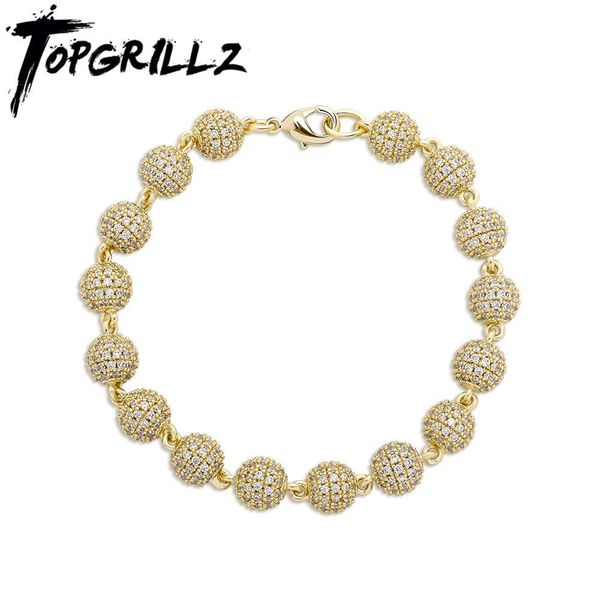 bangle rillz 6mm8mm big round ball bracelet with pearl hip hop bracelet iced out cz gold color bracelet punk bling jewelry for gift, Black
bangle rillz 6mm8mm big round ball bracelet with pearl hip hop bracelet iced out cz gold color bracelet punk bling jewelry for gift, Black