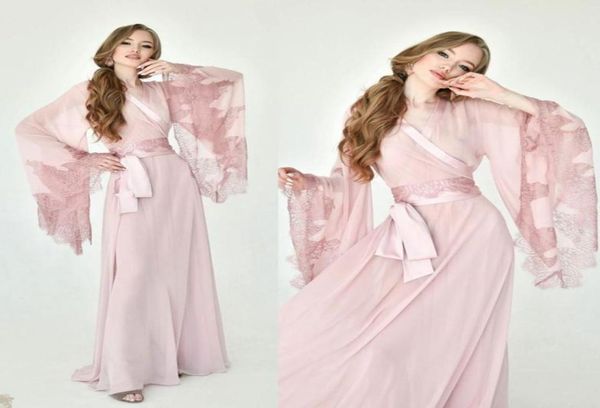 chic pink satin silk night robes women lace appliques long sleeve dress with belt both robe formal event overlay sleepwear8372780, White
chic pink satin silk night robes women lace appliques long sleeve dress with belt both robe formal event overlay sleepwear8372780, White