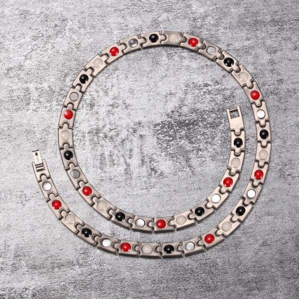 necklaces vinterly chain necklaces stainless steel magnetic health energy germanium trendy wedding fashion jewelry necklaces pendants, Silver
necklaces vinterly chain necklaces stainless steel magnetic health energy germanium trendy wedding fashion jewelry necklaces pendants, Silver