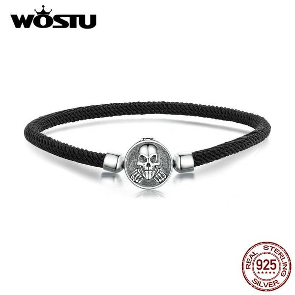 bangle wostu 925 sterling silver skull bracelet halloween simple fist style black hands rope with pendants fine jewelry for women gift
bangle wostu 925 sterling silver skull bracelet halloween simple fist style black hands rope with pendants fine jewelry for women gift
