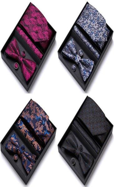 bow ties luxurious great quality silk tie hanky pocket squares cufflink set necktie box printed pink office6966766, Black;gray
bow ties luxurious great quality silk tie hanky pocket squares cufflink set necktie box printed pink office6966766, Black;gray