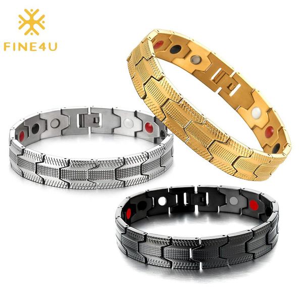 bangle fine4u b386 negative ions magnetic therapy bracelet bangle hologram bio energy bracelets wristband for men, Black
bangle fine4u b386 negative ions magnetic therapy bracelet bangle hologram bio energy bracelets wristband for men, Black