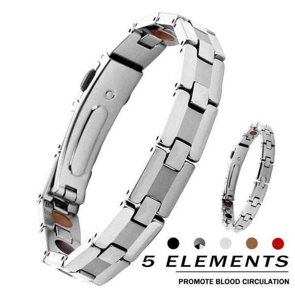 bangle fashion tungsten steel bracelet detox easily relieve hand pain health charm protection of hand couple bracelet jewelry gift, Black
bangle fashion tungsten steel bracelet detox easily relieve hand pain health charm protection of hand couple bracelet jewelry gift, Black