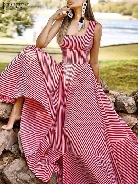 basic casual dresses summer france elegant maxi dress women chic striped print robe longue beach party sleeveless dresses holiday tank sundr, Black;gray
basic casual dresses summer france elegant maxi dress women chic striped print robe longue beach party sleeveless dresses holiday tank sundr, Black;gray