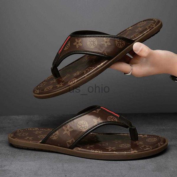 slippers luxury leather pattern designer sandals slippers men's summer trend fashion flip flops outer wear beach shoes home bathroom no, Black
slippers luxury leather pattern designer sandals slippers men's summer trend fashion flip flops outer wear beach shoes home bathroom no, Black