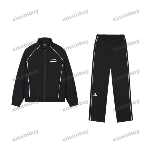 xinxinbuy men designer coat jacket paris 3d sports letter embroidery ribbon sets cotton tracksuit long sleeve women blue black white s-2xl, Black;brown
xinxinbuy men designer coat jacket paris 3d sports letter embroidery ribbon sets cotton tracksuit long sleeve women blue black white s-2xl, Black;brown
