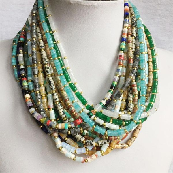 necklaces ins style 2*4mm heishi natural stone necklace copper gold beaded choker party rainbow jewelry gifts for women girls adjustable, Silver
necklaces ins style 2*4mm heishi natural stone necklace copper gold beaded choker party rainbow jewelry gifts for women girls adjustable, Silver