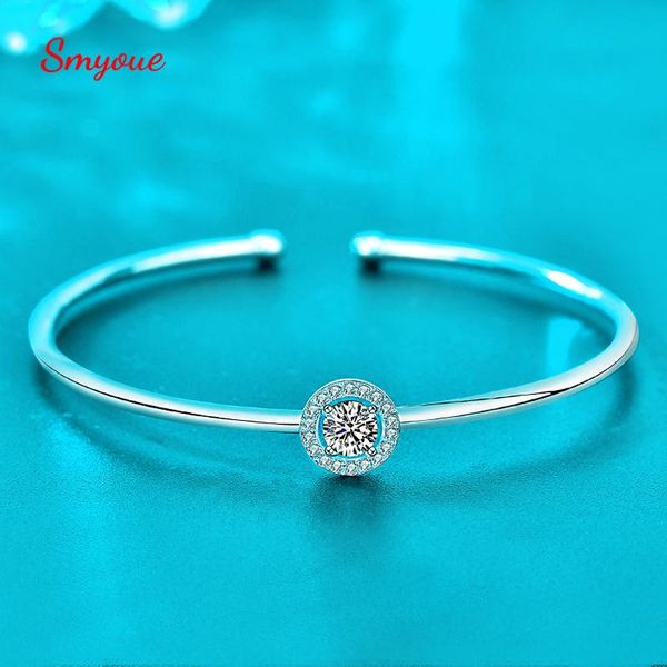 bangle smyoue 0.51ct moissanite diamond bangles for women wedding bracelet 925 sterling silver adjustable hand bracelet jewelry gra, Black
bangle smyoue 0.51ct moissanite diamond bangles for women wedding bracelet 925 sterling silver adjustable hand bracelet jewelry gra, Black