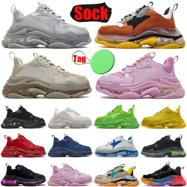 designer shoes triple s clear sole for men women casual platform sneakers black white mens trainers shoe luxury plate-forme classic
designer shoes triple s clear sole for men women casual platform sneakers black white mens trainers shoe luxury plate-forme classic