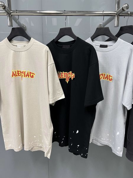 designers tshirs fashion cotton t shirts men tshirt luxury clothing lightning letter crack print worn hole loose fashion brand t-shirt short, White;black
designers tshirs fashion cotton t shirts men tshirt luxury clothing lightning letter crack print worn hole loose fashion brand t-shirt short, White;black