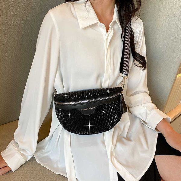 rhinestone waist bag for women 2023 new fashion korean edition shiny small chest foreign versatile crossbody 230523
rhinestone waist bag for women 2023 new fashion korean edition shiny small chest foreign versatile crossbody 230523
