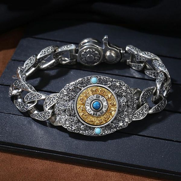 bangle hx guochao jiugong bagua rotating bracelet men's fashion old chinese national style domineering jewelry bracelets on hand women, Black
bangle hx guochao jiugong bagua rotating bracelet men's fashion old chinese national style domineering jewelry bracelets on hand women, Black