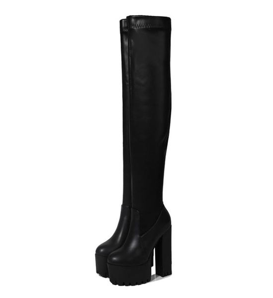 ltarta women 15cm thick over female highheeled waterproof platform pu knee high square heels boots mx2005081040569, Black
ltarta women 15cm thick over female highheeled waterproof platform pu knee high square heels boots mx2005081040569, Black