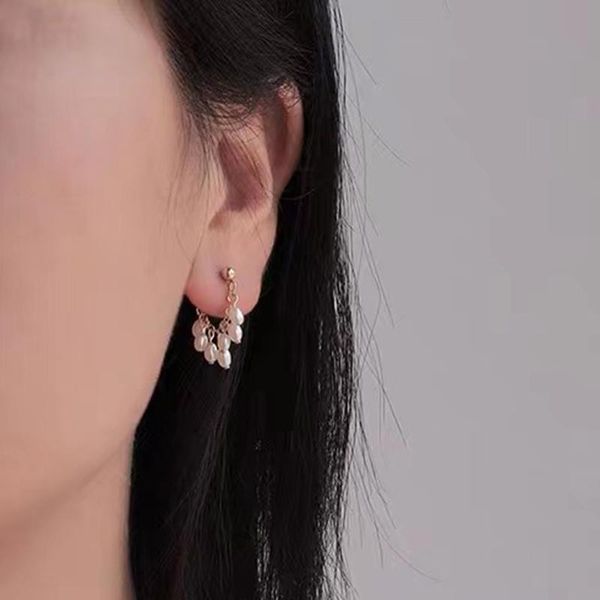 knot handmade natural pearl earrings gold filled brincos not fade party vintage jewelry pendiente oorbellen for women, Silver
knot handmade natural pearl earrings gold filled brincos not fade party vintage jewelry pendiente oorbellen for women, Silver