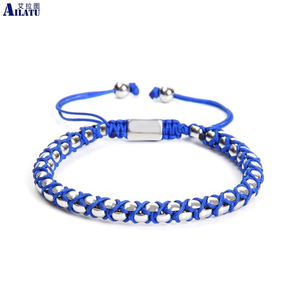 bangle ailatu luxury men's stainless steel woven box chain bracelet new braiding jewelry service drop shipping, Black
bangle ailatu luxury men's stainless steel woven box chain bracelet new braiding jewelry service drop shipping, Black
